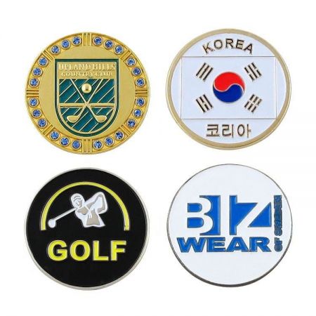 Custom Golf Ball Markers - Personalised Golf Ball Markers
