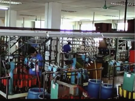 Herstellungsprozess für Schlauchbänder - Produktionsstätte für Schlauchbänder