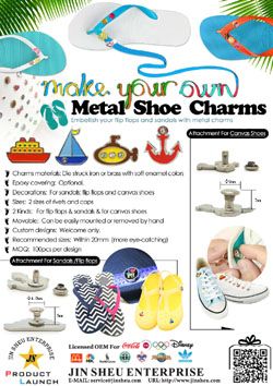 Metal Shoe Charms