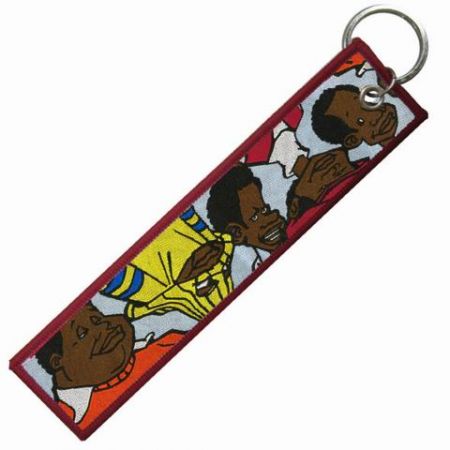 Thẻ chìa khóa dệt theo yêu cầu - Thẻ chìa khóa dệt theo yêu cầu