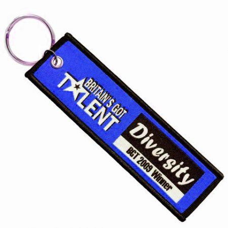 Promotional Woven Key Tags