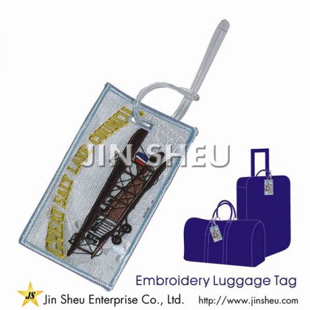 embroidered name tags for luggage