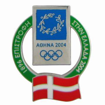 Ideen für olympische Anstecknadeln
