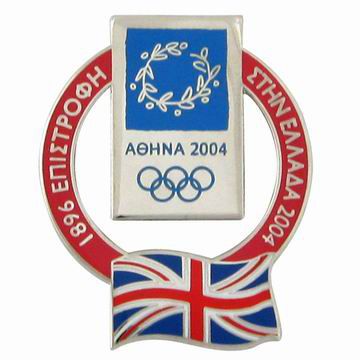 Olympics lapel pin