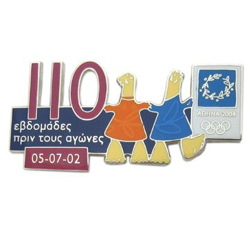Metal Customized Badges for Olympics - Metal Olympics Badge Pins