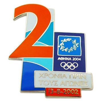 Olympia-Anstecknadeln mit individuellem Design - Individuelle Olympia-Abzeichen