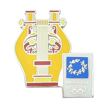Custom Olympics Badge Pins - Metal Badge