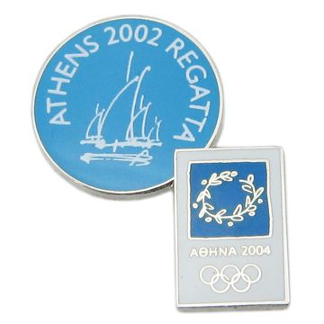 Sommer-OL-badges og pin-olympisk memorabilia til salgs