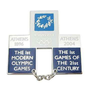 Winter Olympics Badge Pins - Olympics Pin with Custom Design