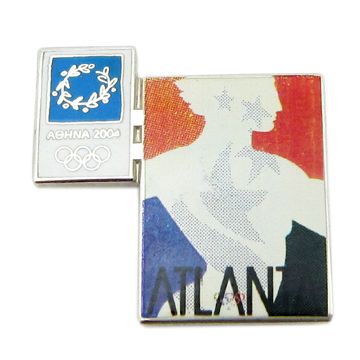 Vintage sports pins fra OL til salg