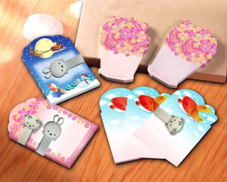 kẹp giấy PVC logo tùy chỉnh