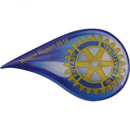 Anstecknadeln des Rotary Clubs als Souvenir - Werbe-Rotary-Club-Anstecker