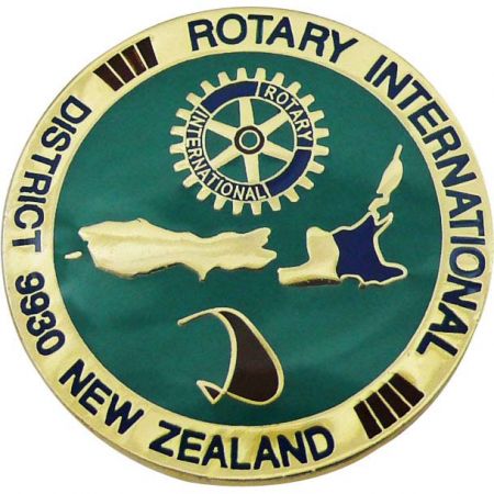 Rotary Club kitűző beszállító - Egyedi készítésű Rotary Club kitűzők
