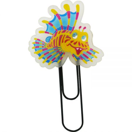 Custom PVC Jumbo Paper Clips - Custom PVC Jumbo Paper Clips