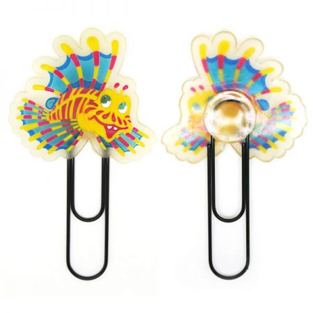 jättiläismäiset paperiliittimet PVC-kumilogolla