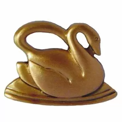 tilpassede stansede messingmerker logo