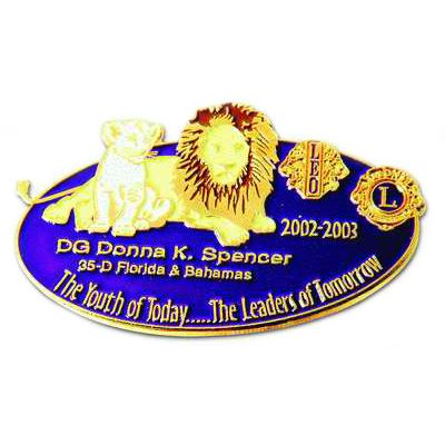 Mainos pehmeä emali pinssit