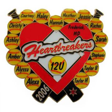 Pins de Esmalte Fofos - Pins de Lembrança Personalizados em Esmalte Macio