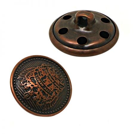 メタルボタン - ブレザー用の真鍮ボタン