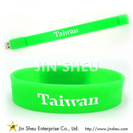 Ổ đĩa USB dạng vòng tay silicone