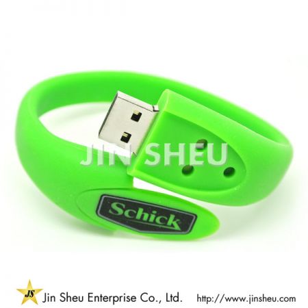 braccialetto a banda USB