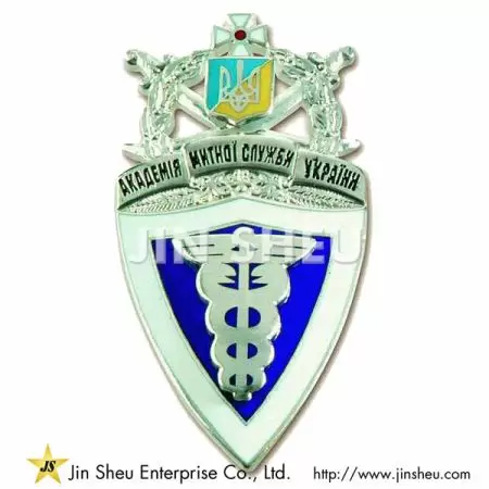 Cloisonne-emblemer - Prisbelønte valmueknappeinsignier