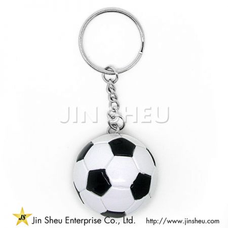 wholesale sports soccer ball keychain