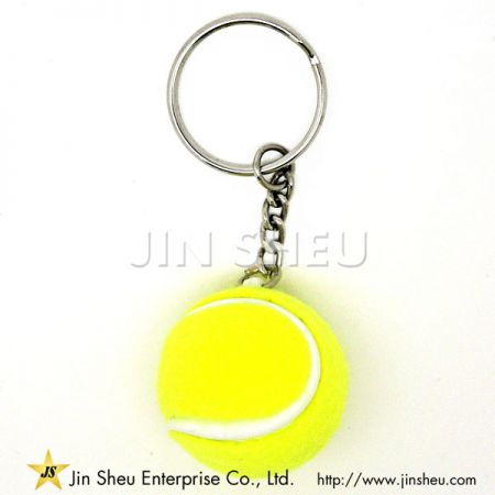 Mehrere Sportball-Schlüsselanhänger