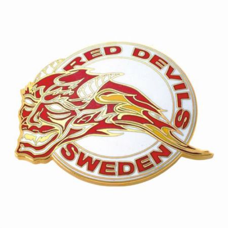 Badges de voiture en émail personnalisés - emblèmes de voiture uniques