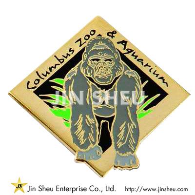 spille da bavero in smalto morbido