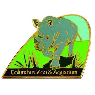 Niestandardowe spinki pamiątkowe dla zoo w Columbus