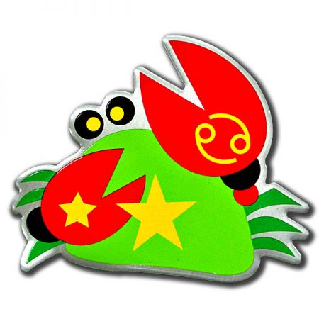 Магнит для холодильника из алюминия