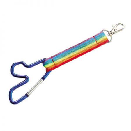 Promóciós Karabiner Rövid Nyakpántok