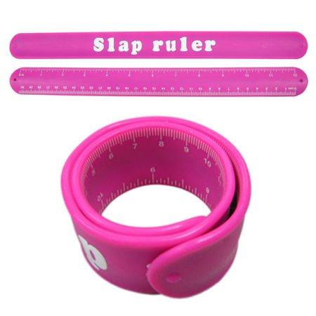 cusotm logo silicone slap bracelet supplier