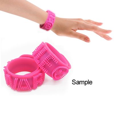 vòng tay silicone dán với logo tùy chỉnh