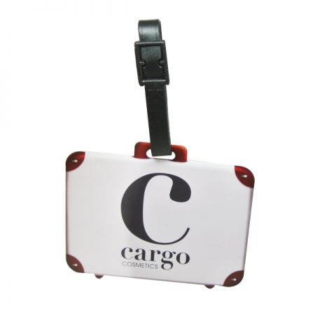 custom suitcase shape name tag