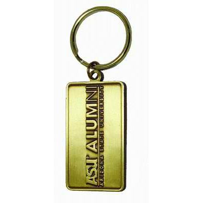 Stamped without Coloring Keychain - Personalized Keyrings With Custom Design