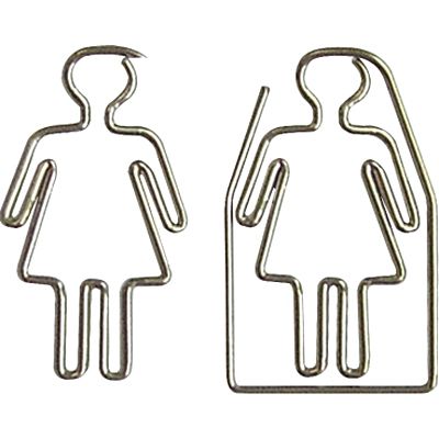 custom logo wire paperclips