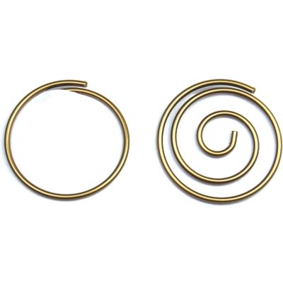 agrafes en papier de conception personnalisée