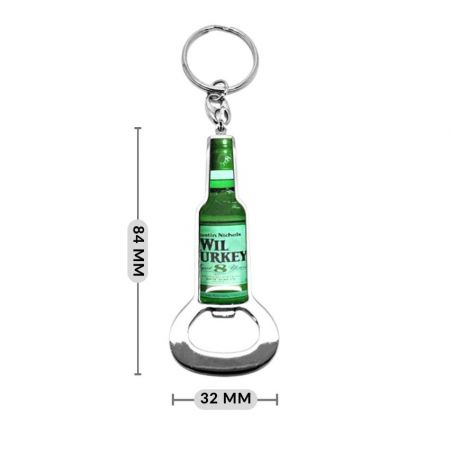 Custom Bottle Opener Key Chain - Iron Bottle Openers