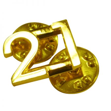 Odcięte litery na odznakach - Metalowe odcięte literowe odznaki