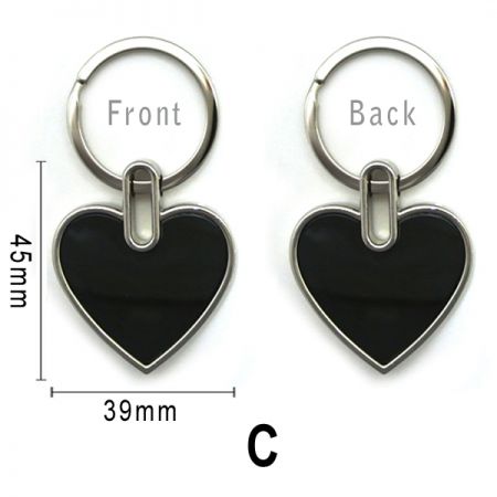 black keychain accessories