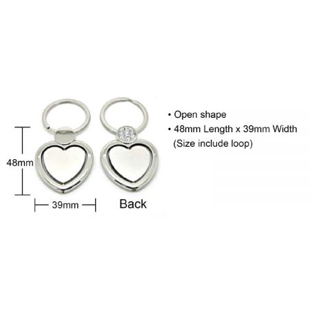 chìa khóa hình trái tim xoay