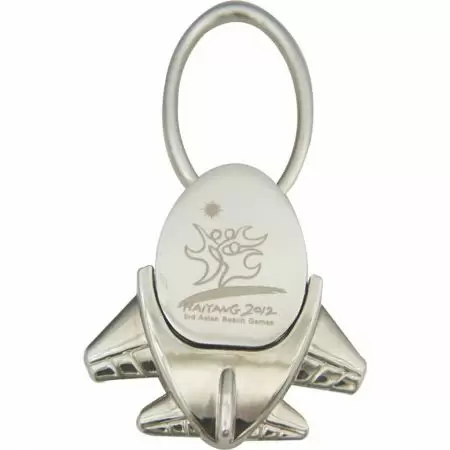 Metal flyvemaskine nøglering - Metal flyvemaskine nøglering