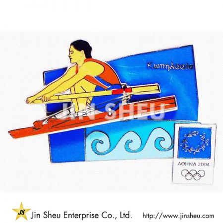 Huy hiệu cài áo trượt thể thao tùy chỉnh