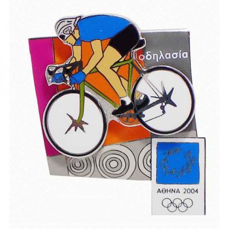 Ghim cài áo trượt men quảng cáo