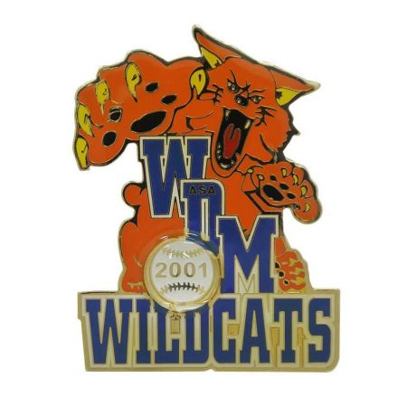 épingles de joueur de baseball - Fabricant de broches de revers en métal