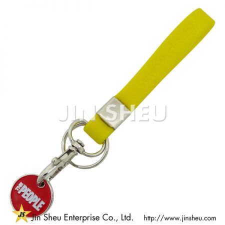 Porte-clés personnalisé pour jeton de caddie - Porte-clés personnalisé pour jeton de caddie
