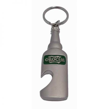 Zinc Alloy Bottle Opener Key Ring