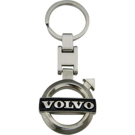 Volvo 3D Logo Schlüsselanhänger - Auto Schlüsselring